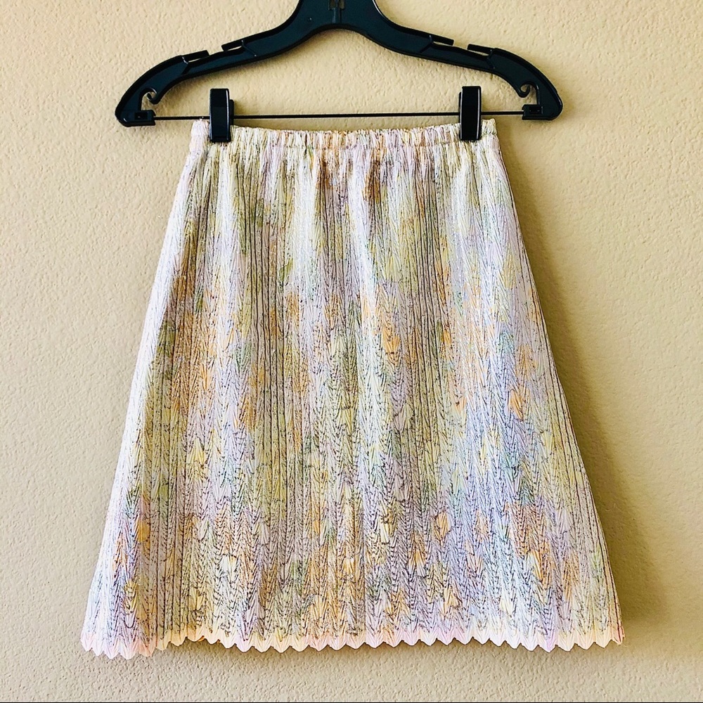 🎁 Silver Thread A Line Skirt_4/6